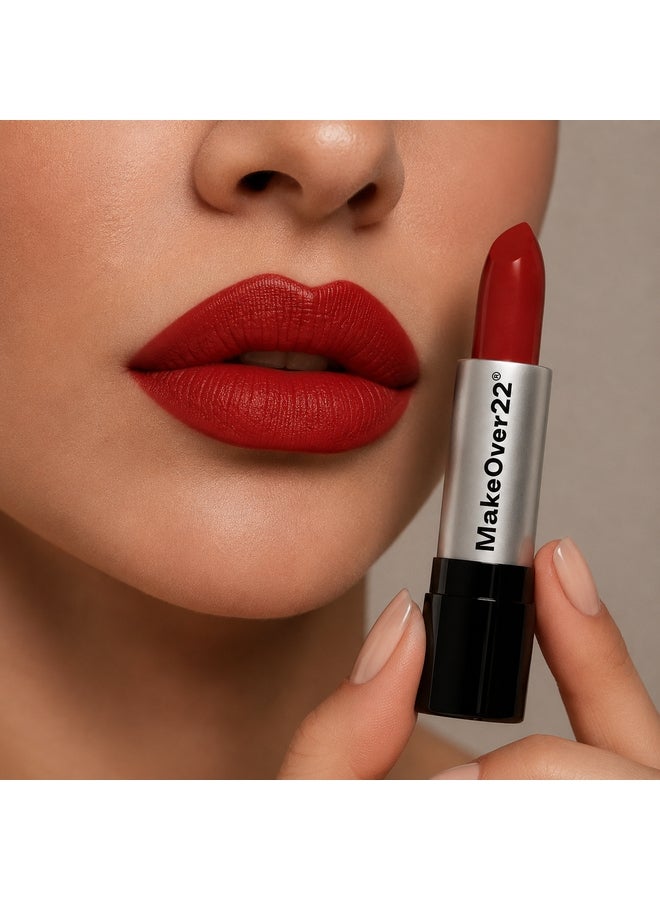 MAKE OVER 22 Long Lasting Matte Lipstick Brown - Image 2