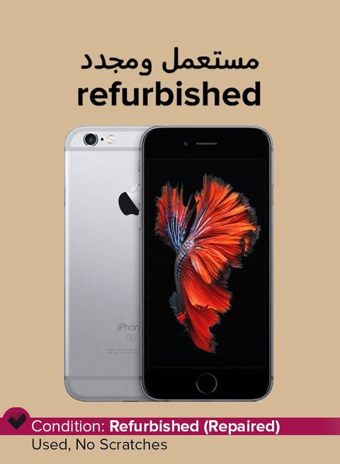 Refurbished - iPhone 6S Plus 128GB Space Gray 4G With Facetime - International Version