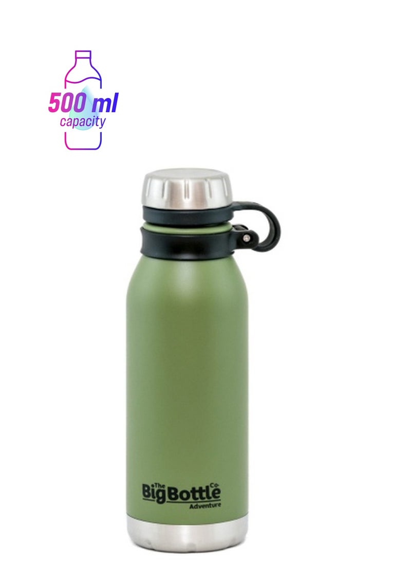 The Big Bottle Co Adventure Range Water Bottle Commando 23x7.2cm - Image 1