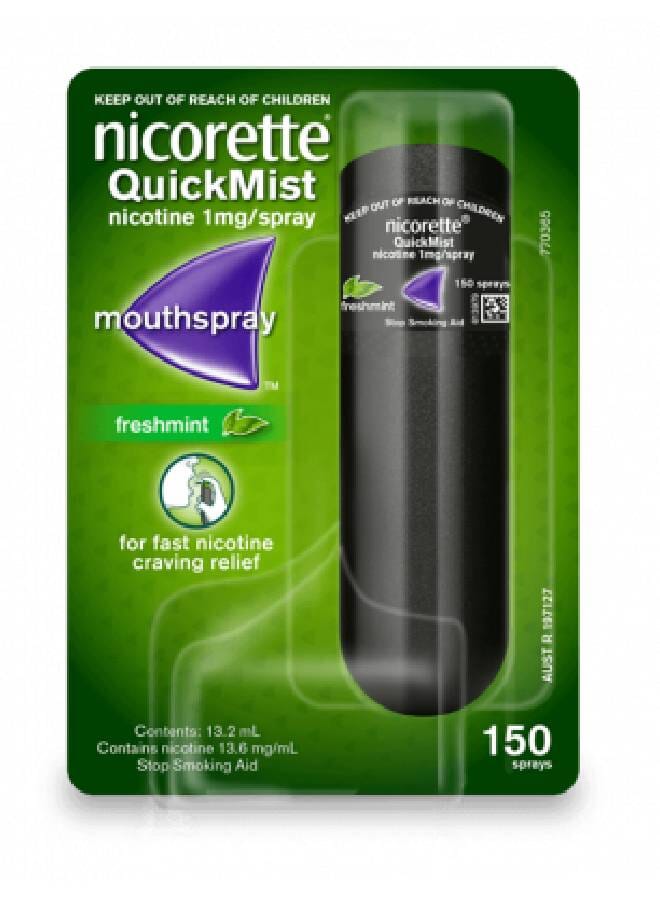nicorette QuickMist Nicotine Spray - Image 1