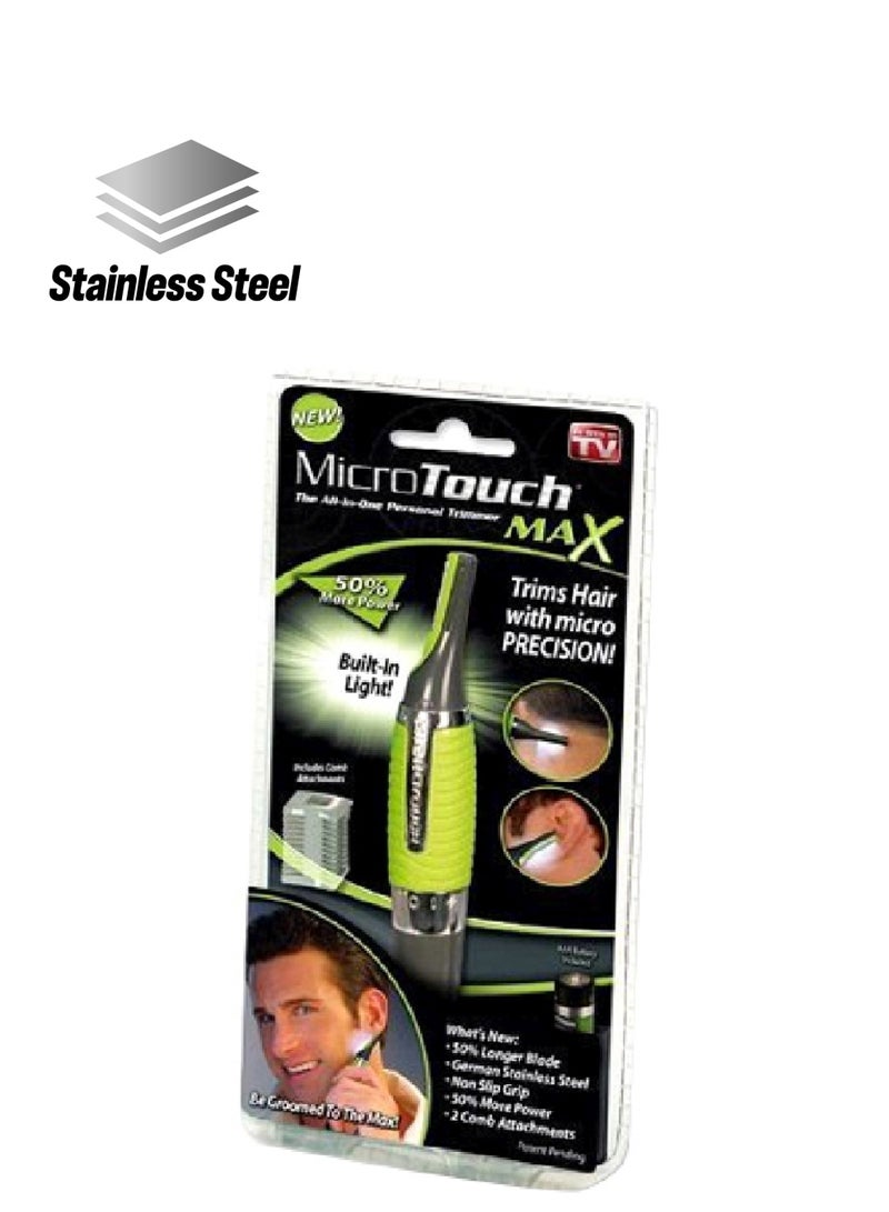 Touch Max Rechargeable Trimmer Green/Grey