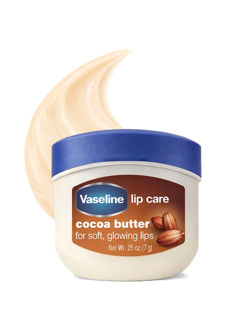 Vaseline Lip Tub Cocoa Butter Brown 7grams - Image 1