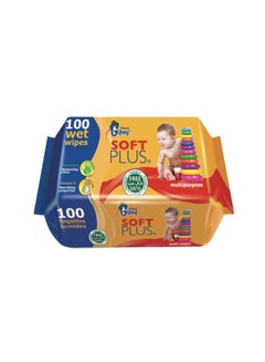 100 Baby Wet Wipes - pnsku/N24591859A/45/_/1717436334/3339d26f-5482-4149-bc70-46b54d8544df