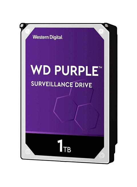 1TB Surveillance Hard Disk Drive - SATA 6Gb/s 64MB Cache 3.5 Inch - WD10PURZ 1 TB