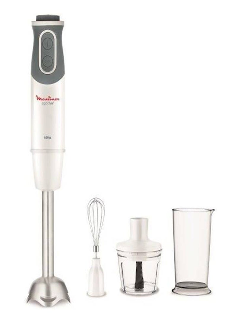 مولينكس Optichef Hand Blender with Whisk, Beaker and Chopper - DD643127 DD643127