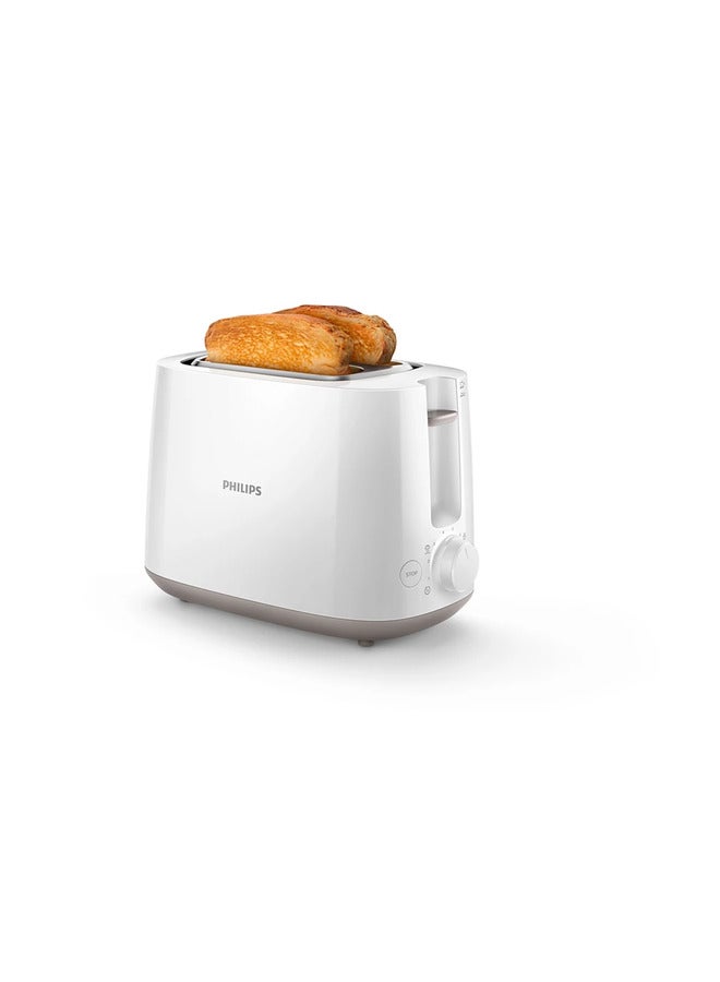 فيليبس Electric Toaster , 2 slices , White 900 W HD2581/01  - Image 2