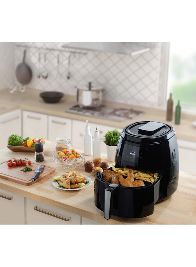 ALSAIF-ELEC - LED Air fryer 9 L 1800 W AL7304 Black - Image 1