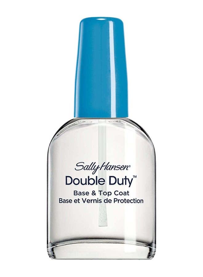 Sally Hansen Double Duty Nail Polish Base & Top Coat Clear - Image 1