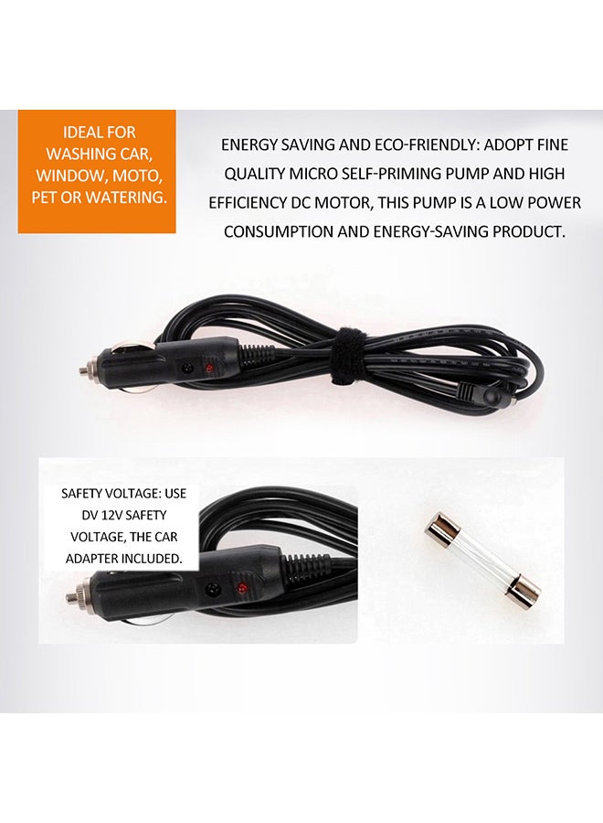 12V 100W High Pressure Electric Car Washer Water Pump - Image 3