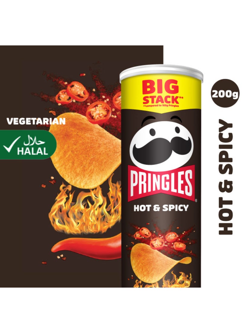 Pringles Hot And Spicy 200grams - Image 4