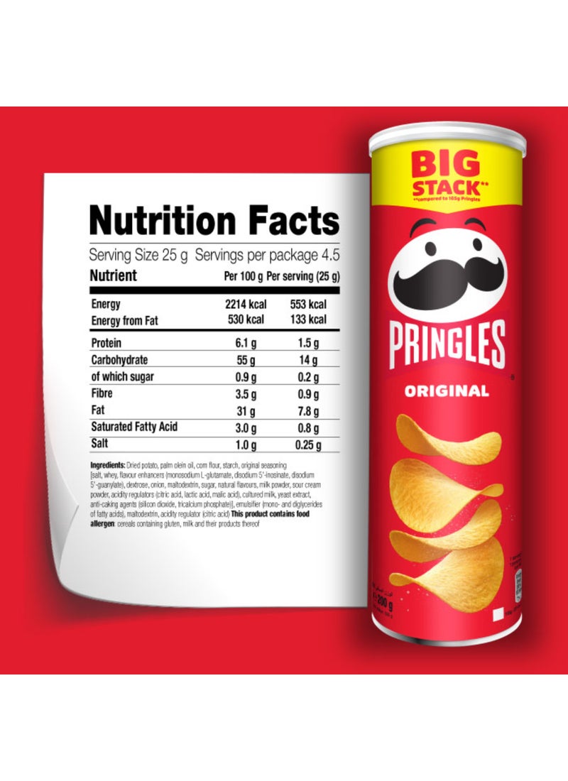 Pringles Original 200grams - Image 3