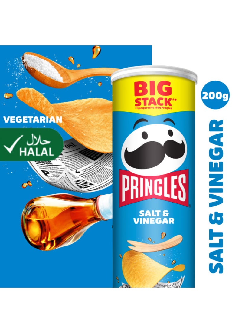 Pringles Salt And Vinegar 200grams - Image 4