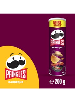 Pringles Barbeque Flavour Savoury Snack 200grams  - Image 5