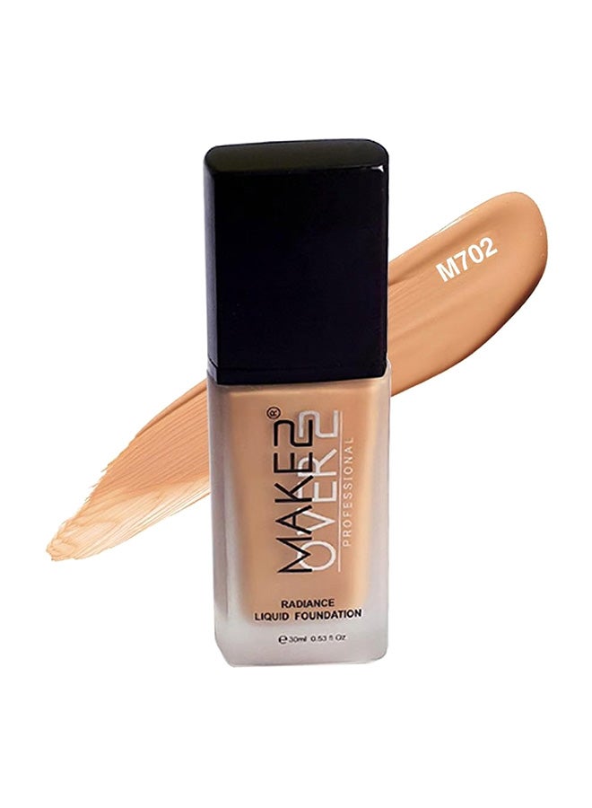 MAKE OVER 22 Foundation Liquid Radiance M702 Medium - Image 1