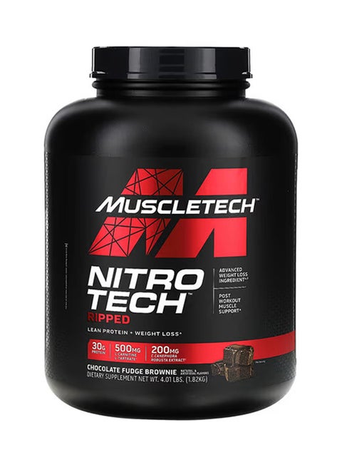 Nitro Tech Ripped Protein Chocolate Fudge Brownie 1.82 Kg
