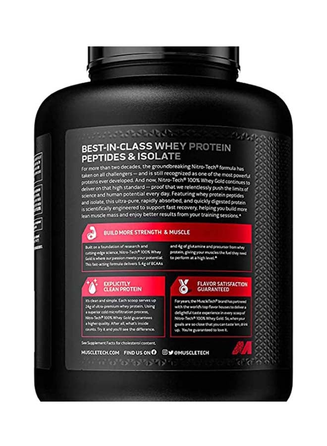 MuscleTech - Nitro Tech Whey Gold Cookies And Cream 5Lb - Image 1