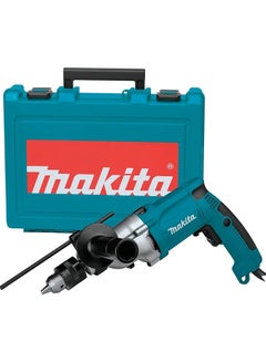 Makita 2-Speed Drill Machine, For Steel, Wood, Masonry, Chuck 20mm, 720W, 2.5kg Blue  - Image 2
