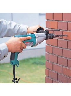 Makita 2-Speed Drill Machine, For Steel, Wood, Masonry, Chuck 20mm, 720W, 2.5kg Blue  - Image 5