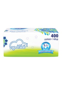 Fluffy 2 Ply Facial Tissue Soft Pack, 400 Sheets 1 Pack - pnsku/N24730409A/45/_/1704793540/09c4aabc-b1e2-4459-8b94-c1139853fa45