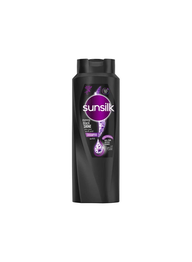 Sunsilk - Sunsilk Shampoo Black Shine 600ml - Image 1