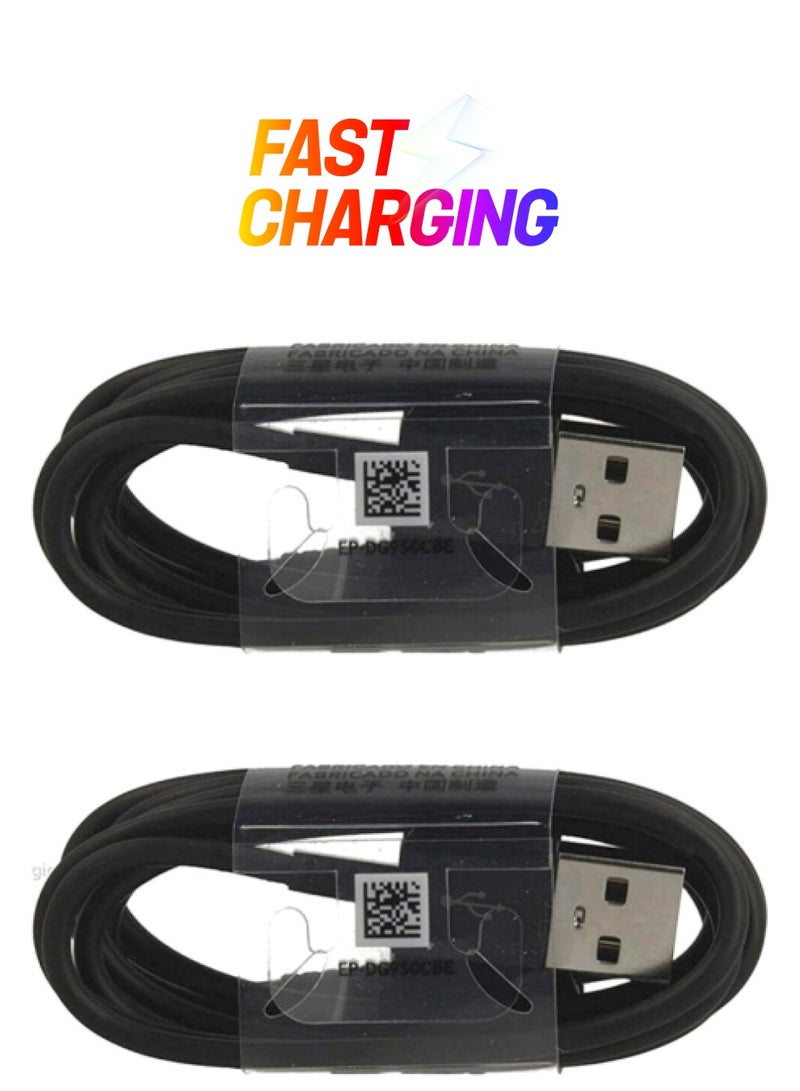 Micro USB Data Sync Charging Cable For Samsung Black