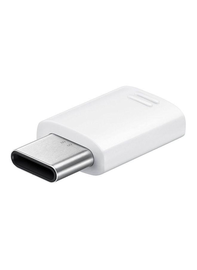 Samsung Adapter Micro-USB To USB Type-C White - Image 3