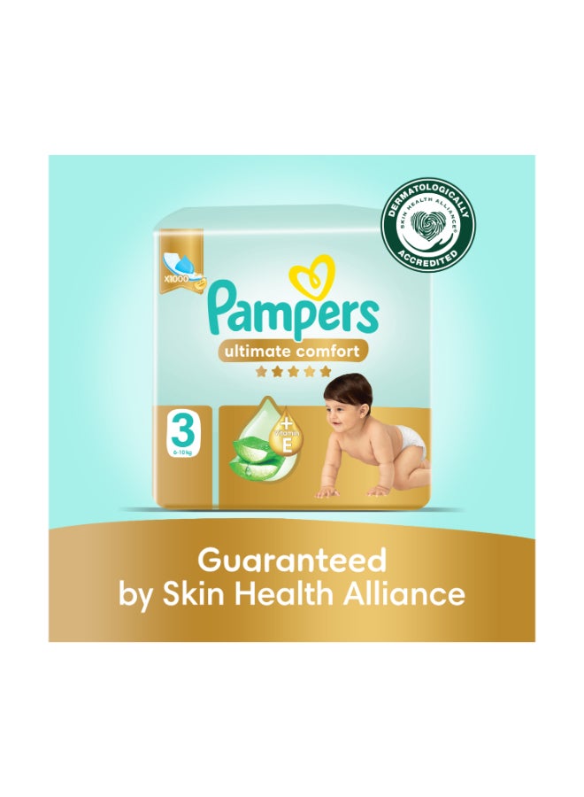 Pampers - Ultimate Comfort Size 3 Taped Diapers 6-10 Kg Giant Pack 116 Count - Image 1