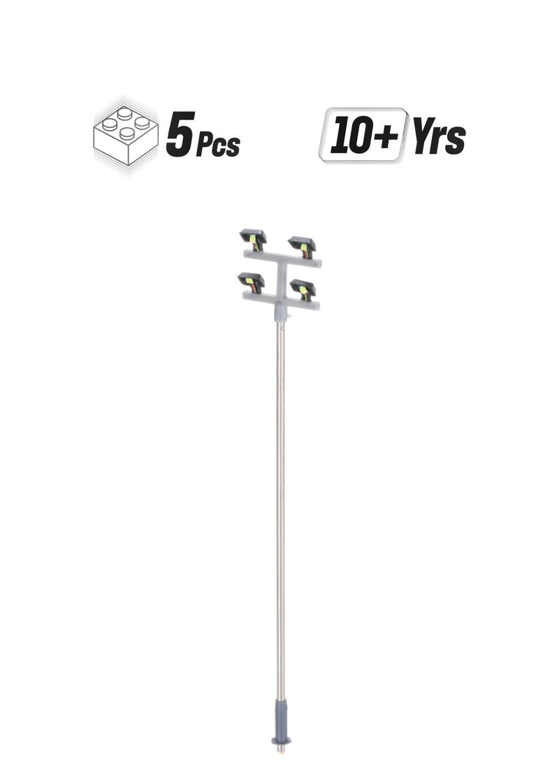 مجموعة من 5 مجسمات مصابيح LED لإنارة الشارع 5 - Image 1