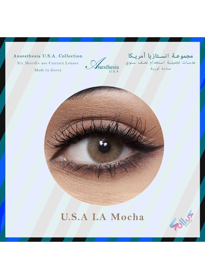 Anesthesia L.A Mocha Contact Lenses  - Image 5