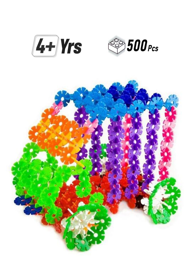 جو باي مكعبات البناء بتصميم ندف الثلج مكونة من 500 قطعة طراز M211 - Image 1