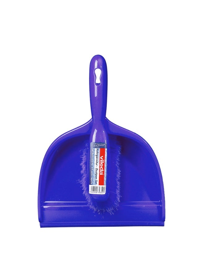 Vileda Plastic Dustpan set 2 Colors Red/Black 33x23x8cm Red/Black 33x23x8cm - Image 3
