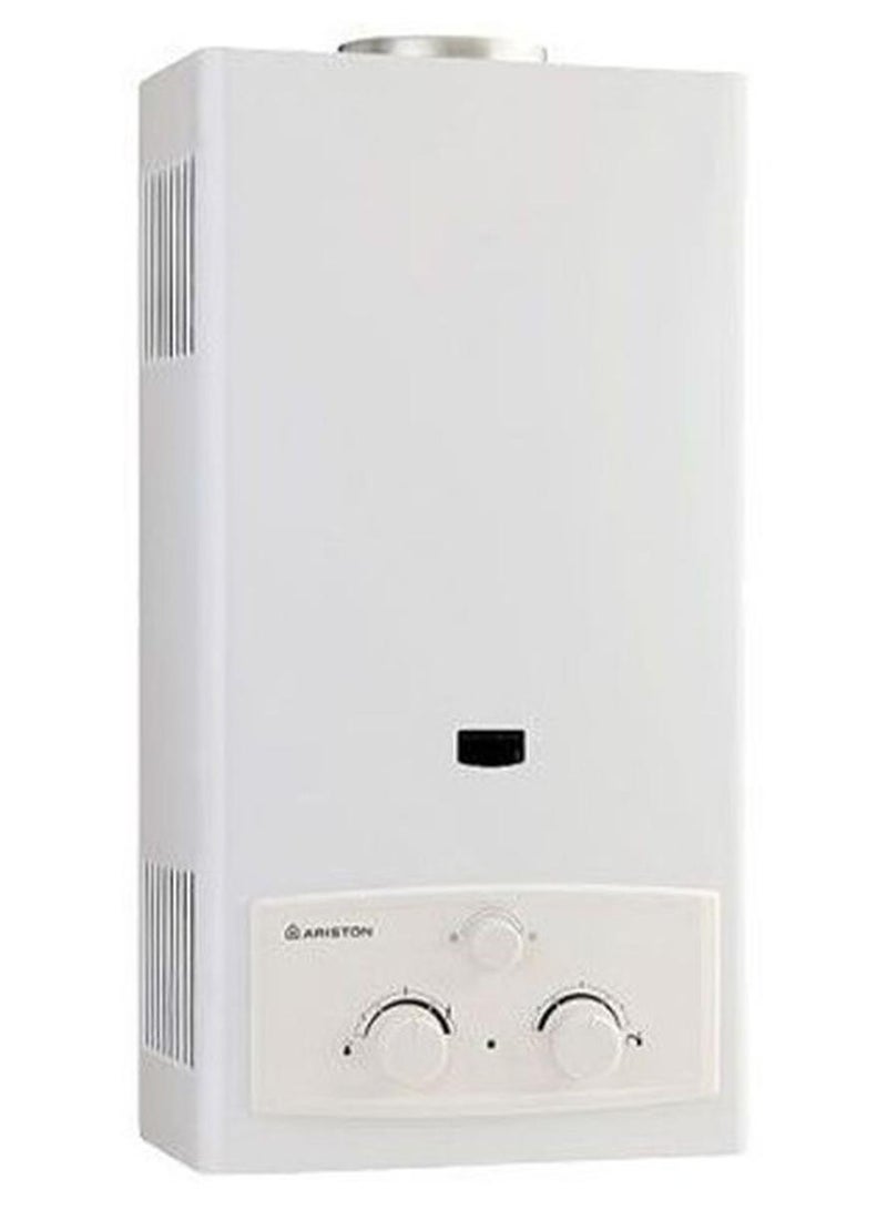 أريستون سخان ماء يعمل بالغاز الطبيعي DGI 10L CF NG أبيض - Image 1