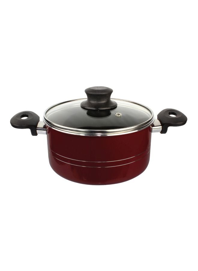 DORA Cooking Pot Red 24X11X24cm  - Image 1