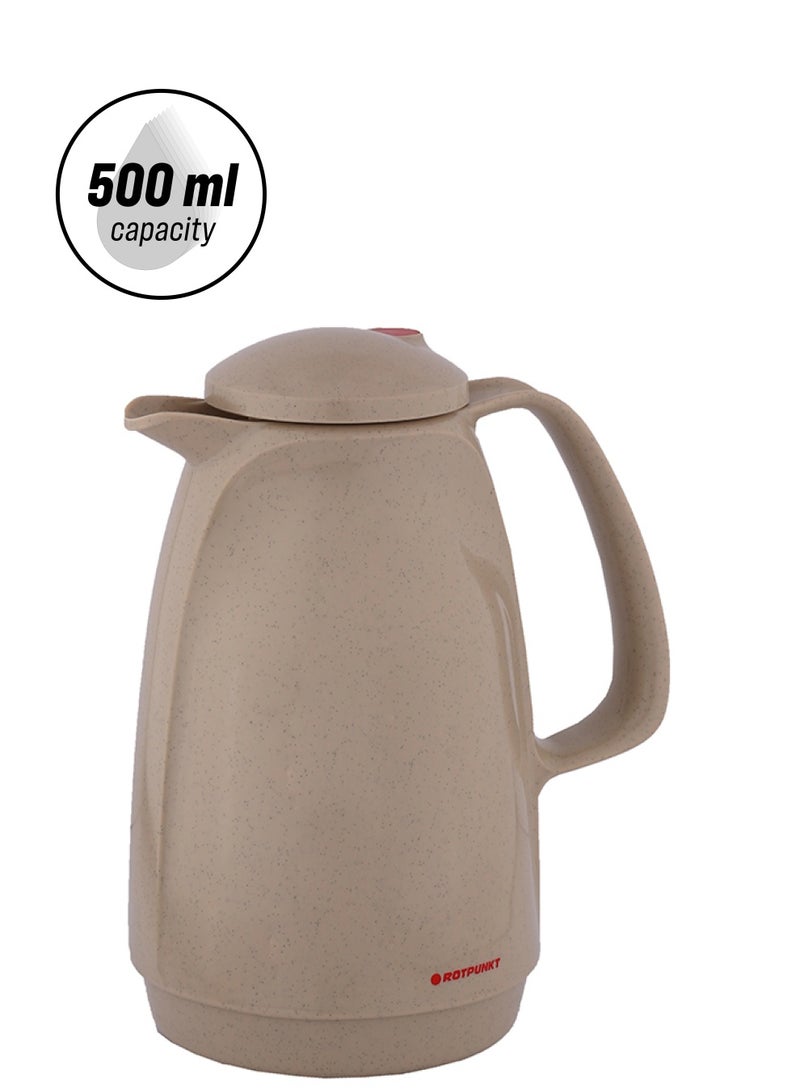 ROTPUNKT Coffee And Tea Vacuum Flask Granite 