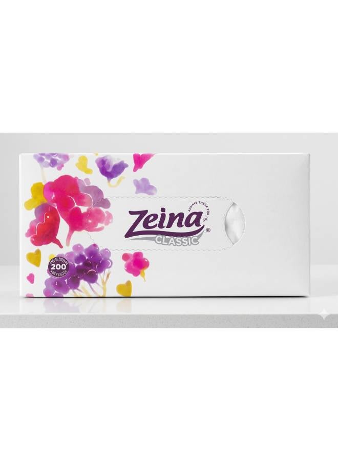 Zeina Facial Tissues Box 200T
