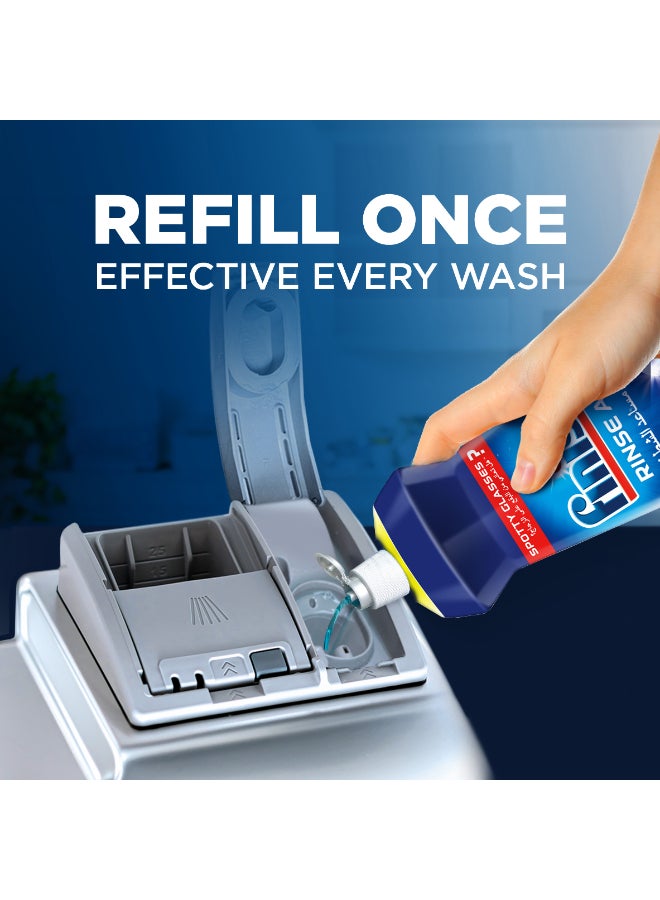 Finish - Liquid Lemon Dishwasher Rinse Aid, 400ml - Image 1