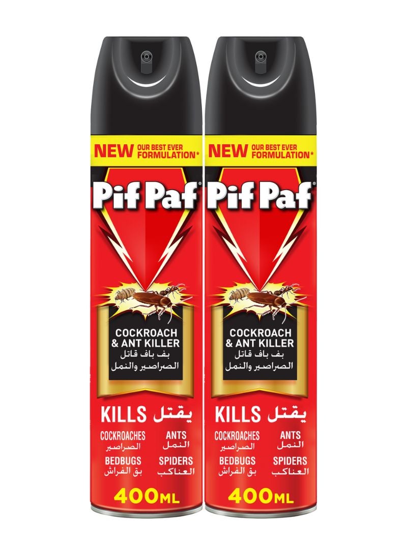 Pif Paf - Cockroach And Ant Killer 400ml - Image 1