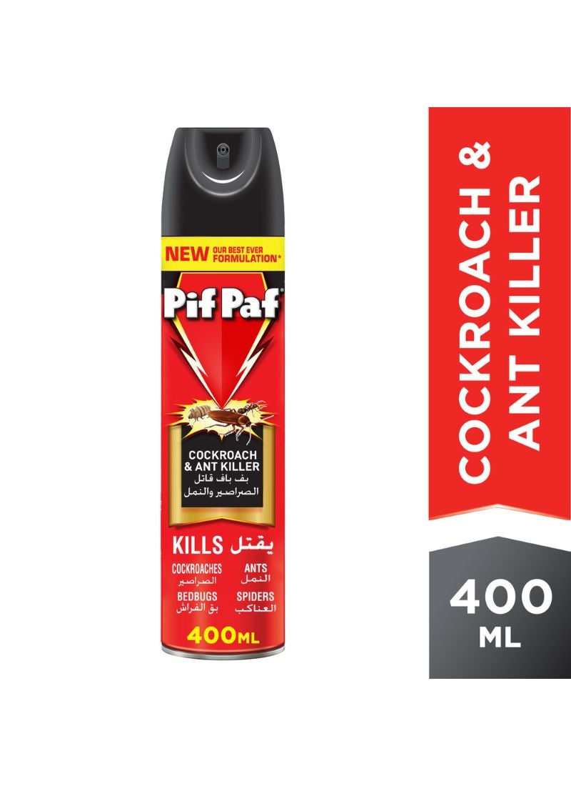 Pif Paf - Cockroach And Ant Killer 400ml - Image 1