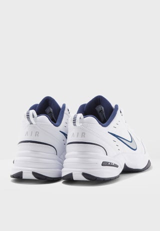 Air Monarch IV Casual Trainers White/Navy - view 2