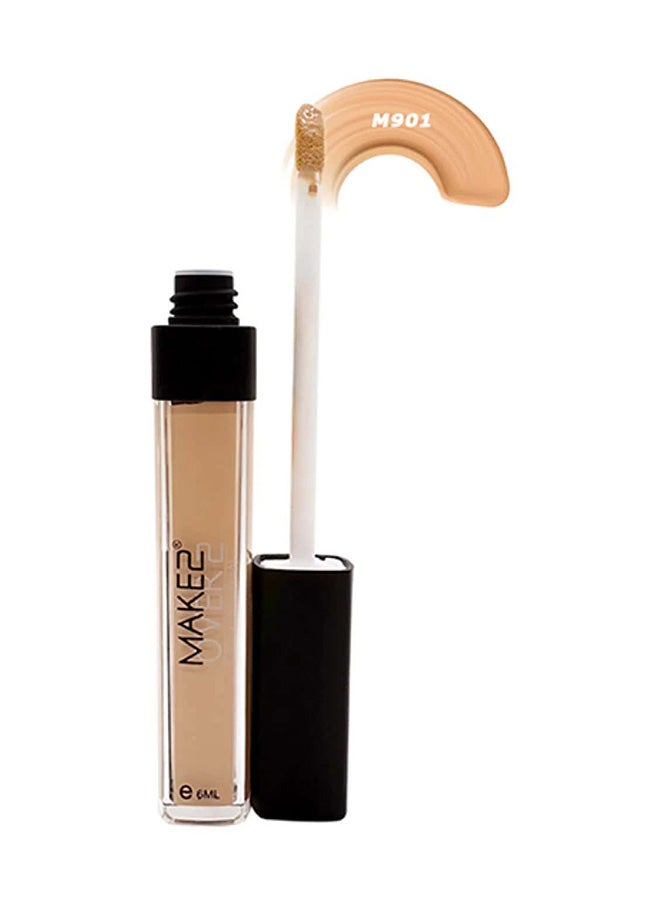 MAKE OVER 22 - Pro Long Wear Liquid Concealer M901 Light Cream - Image 1