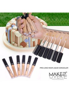 MAKE OVER 22 Pro Long Wear Liquid Concealer M907 Light Cream  - Image 2