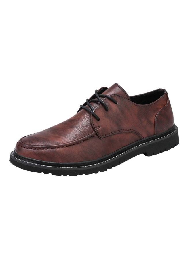 Husk'sWare Lace-up Leather Formal Shoes Brown  - Image 2