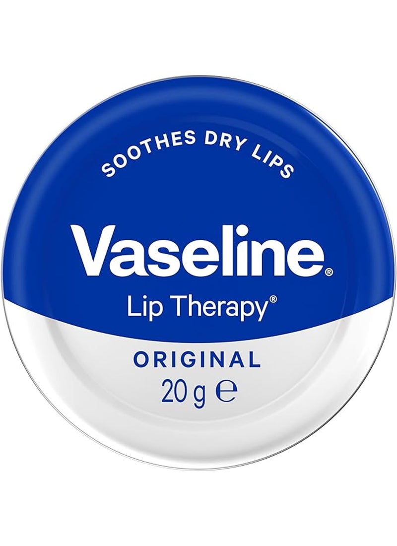 Vaseline Original Lip Therapy Blue/White 20grams - Image 1