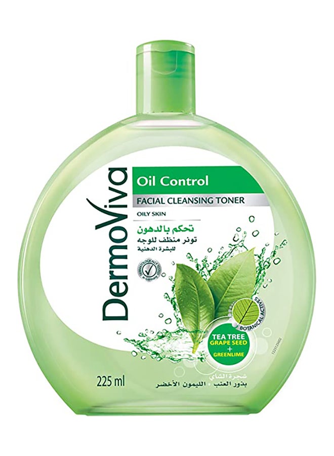 DermoViva Oil Control Facial Cleansing Toner 225ml  - Image 1