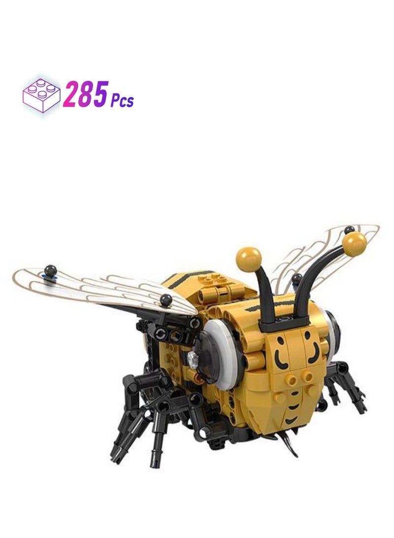 BTI-3 285-Piece Electric Bee Building Blocks Robot Kit Set 285 Upto 12 Months