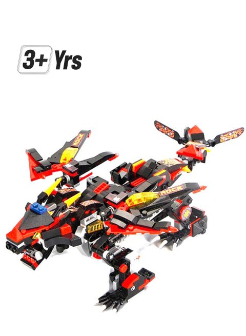 BTI-16 433-Piece Fighting Dinosaur Building Blocks Set 433 3+ Years