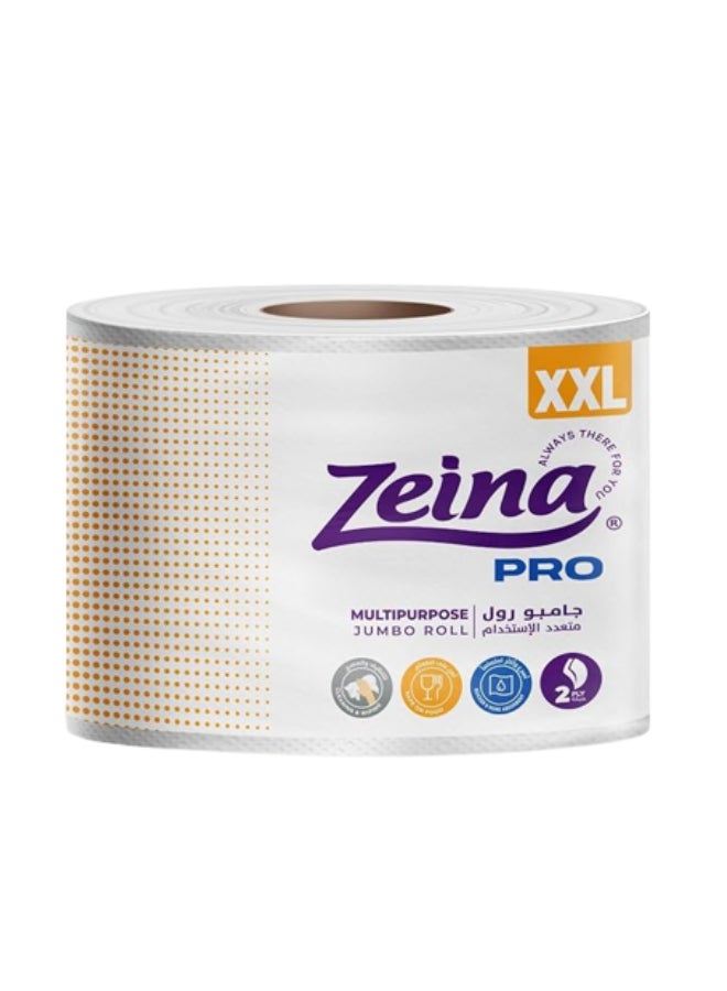 Zeina Multipurpose Jumbo Roll XXL White XXL