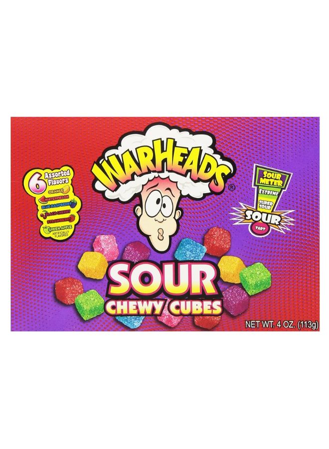 Warheads - Flavors Chewy Cubes Candy 113grams - Image 1