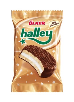 Halley Chocolate Coated Sandwich Biscuit 30grams