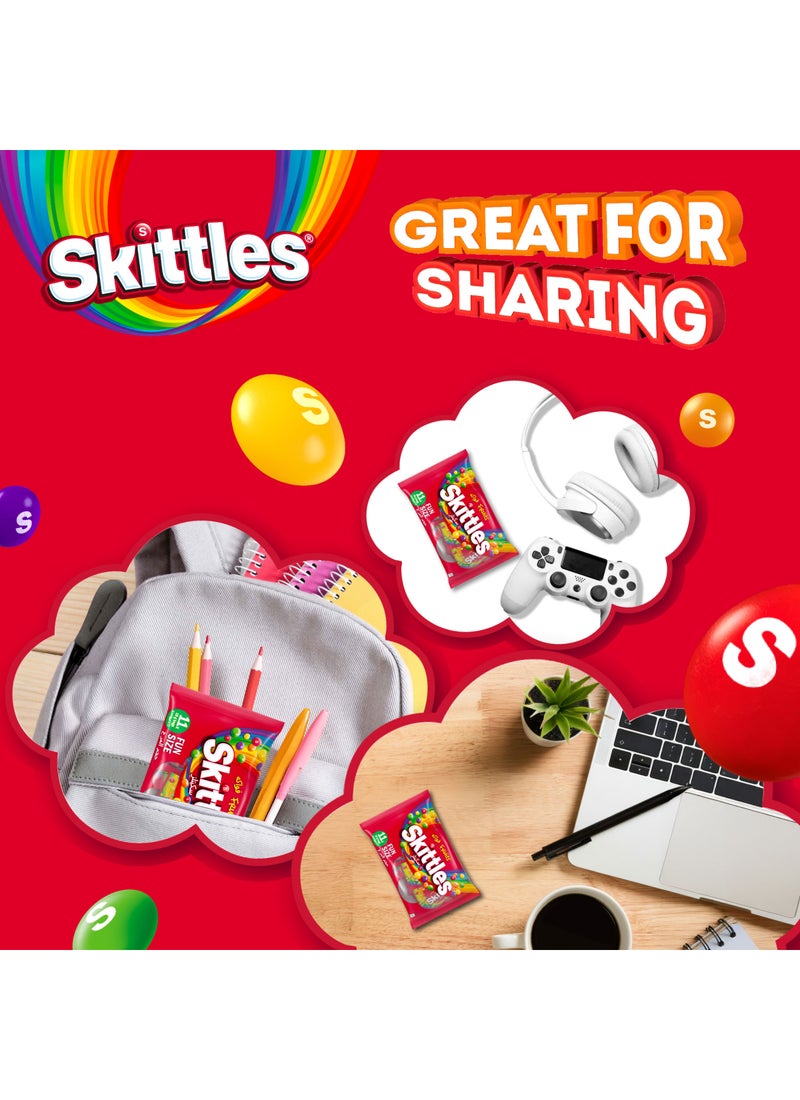 سكيتلس حلوى المضغ بنكهة الفواكه 18جرام عبوة من 11 قطعة - Image 5